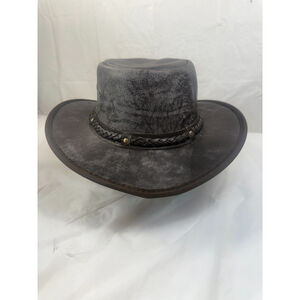 Conner Kangaroo Crossing Buffalo Hide Hat size Xl